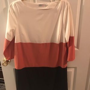Colorblock dress